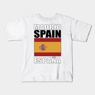 Flag of Spain Kids T-Shirt